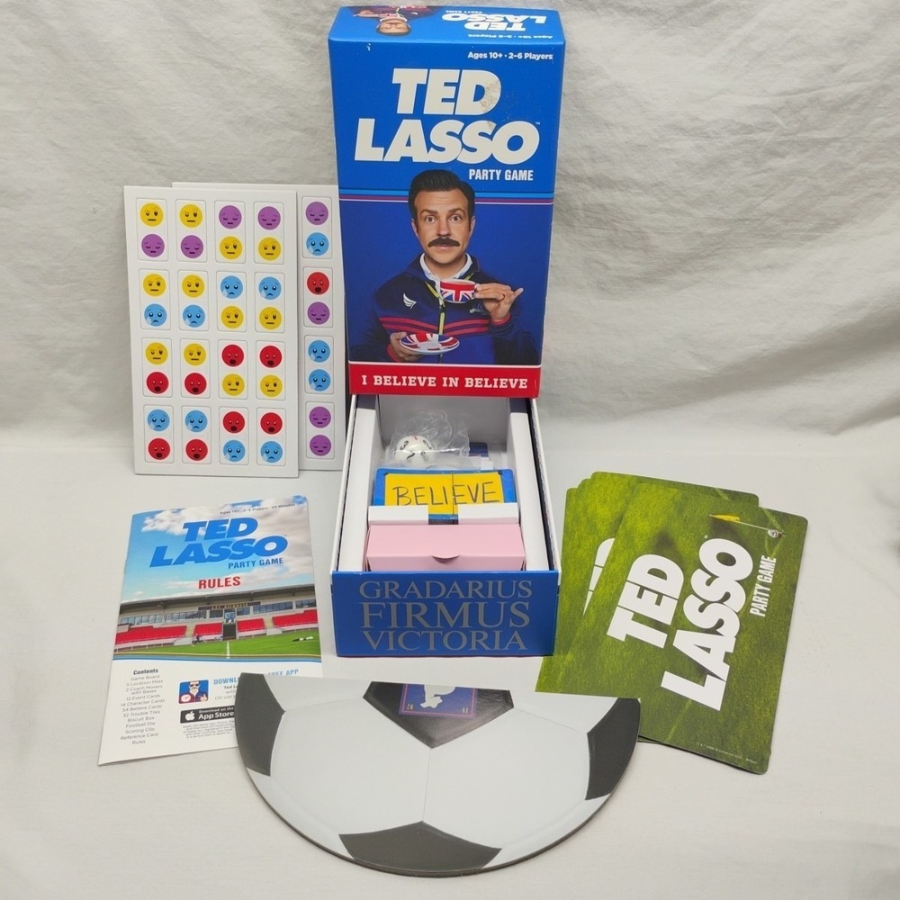 Ted Lasso‎ Party Game I Believe in Believe Funko Games 10+ 2-6 Players New Open